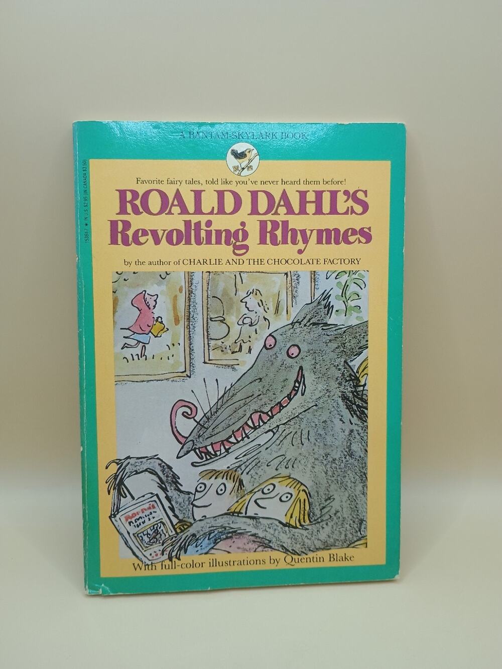 Roald Dahl's Revolting Rhymes PB 1988 Vintage - Paperback